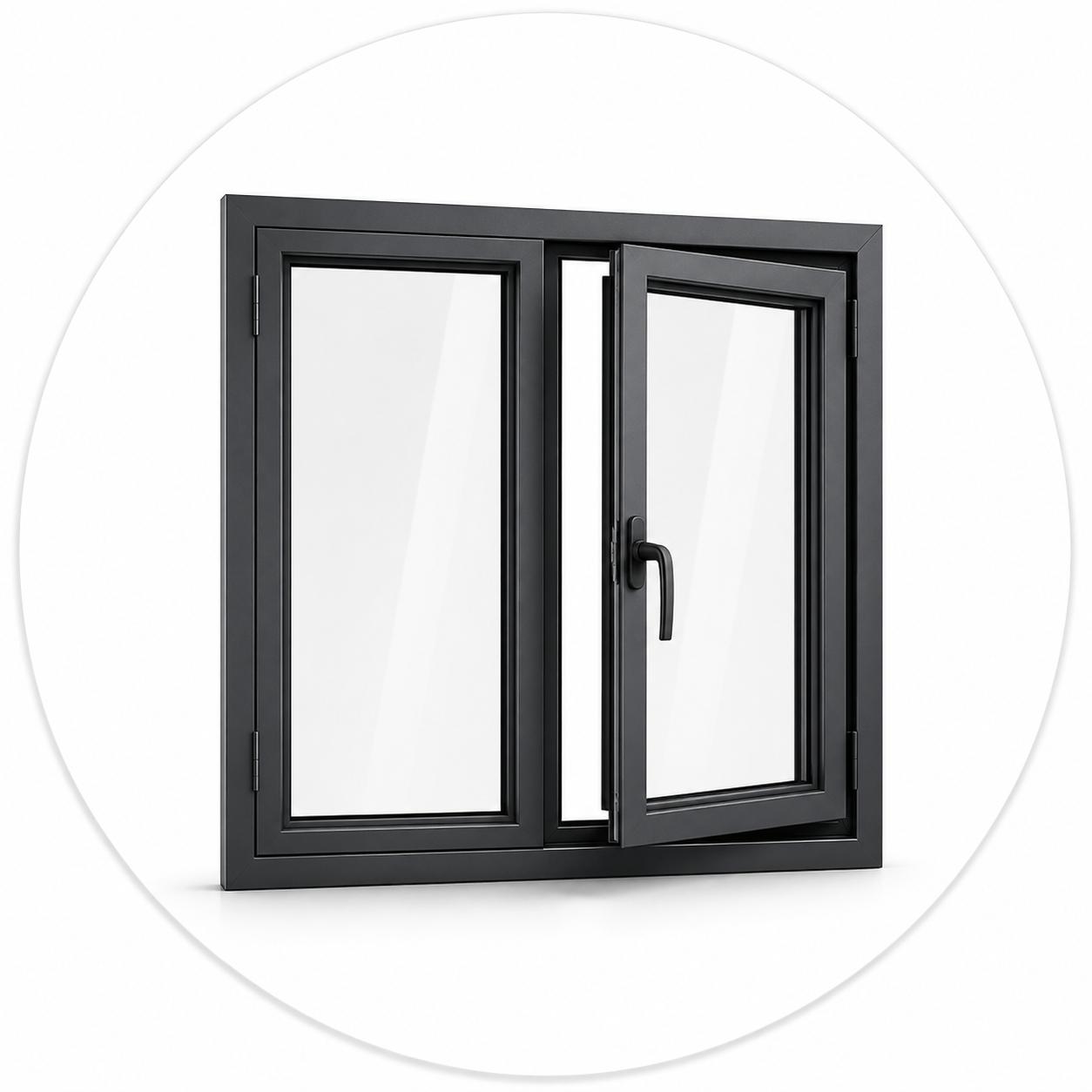 Cửa sổ – Cửa sổ nhôm kính, cửa sổ mở quay, mở lùa
